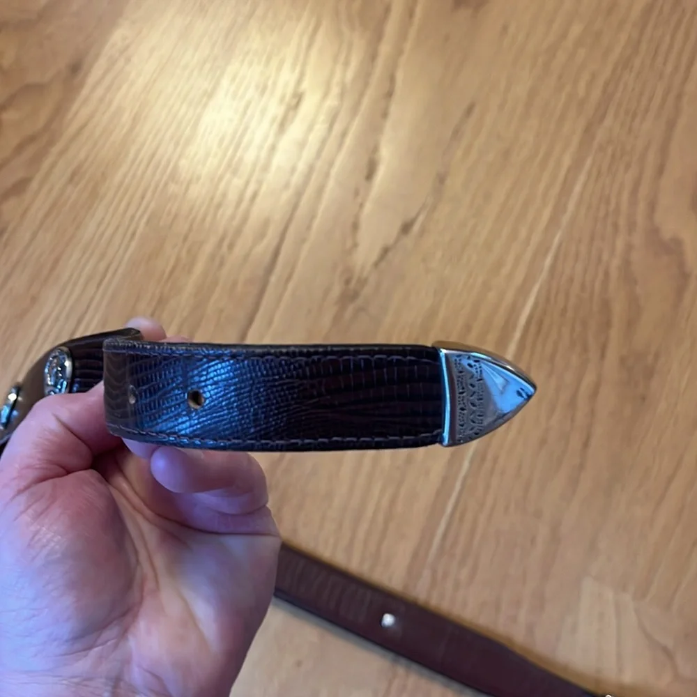 YRI lizard belt NWT made in USA Ryder Cup size 30 concho golf